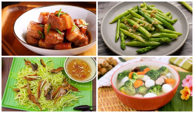 Gợi ý thực đơn cho bữa cơm chiều