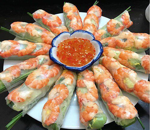 Món 2: Bò Tơ Cuốn Bánh Tráng